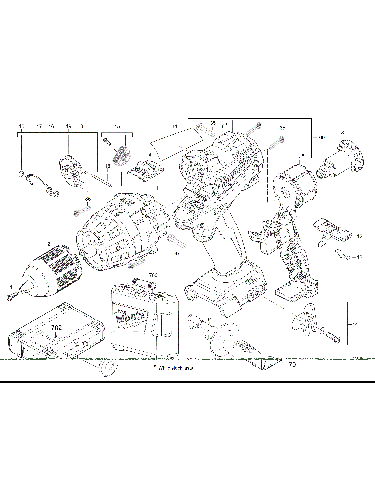 Vue éclatée Milwaukee M18CPD-22C 4000431221#01