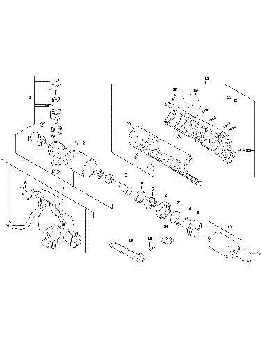 Vue éclatée Milwaukee M12IR-21B(3/8)_IN2 4000431281#01