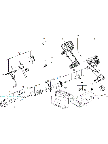 Vue éclatée Milwaukee M18CIW12-0 4000433135#01
