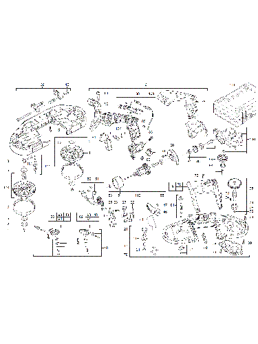 Vue éclatée Milwaukee HD18BS-402C 4000431632#01