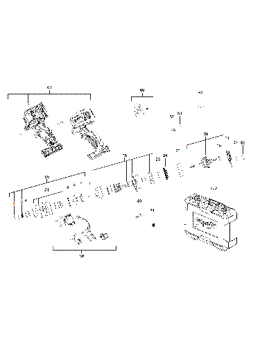 Vue éclatée Milwaukee M18BID-202C_IN2 4000443571#01