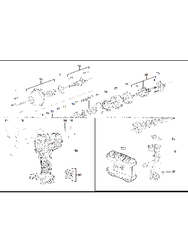 Vue éclatée Milwaukee M18BIW38-0 4000443601#01