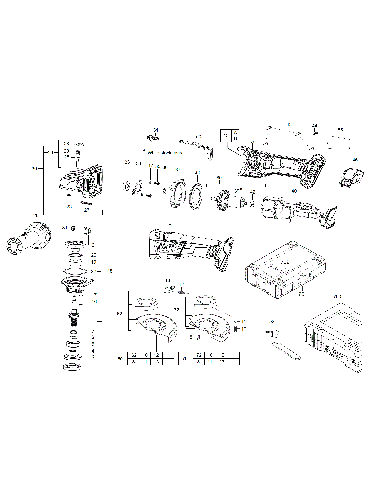Vue éclatée Milwaukee M18CAG125X-402C 4000443941#01