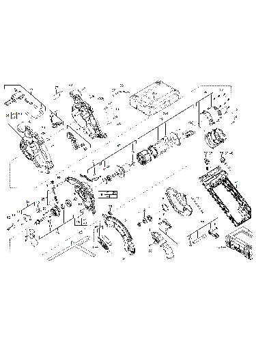 Vue éclatée Milwaukee M18CCS55-402C 4000446224#01