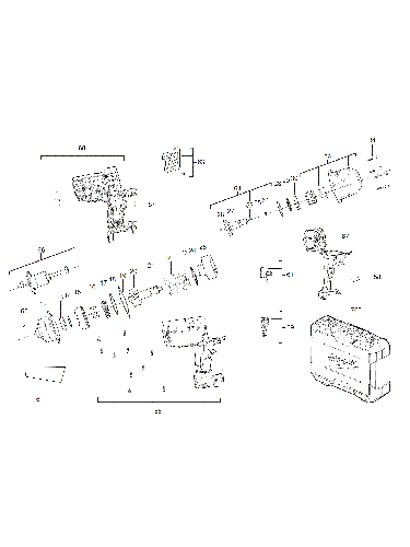 Vue éclatée Milwaukee M18CHIWP12-0 4000446248#01