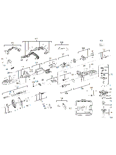 Vue éclatée Milwaukee M18CBS125-0 4000447151#01