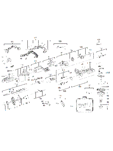 Vue éclatée Milwaukee M18CBS125-402C 4000447151#01