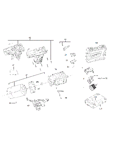 Vue éclatée Milwaukee M12BDDXKIT-202C_GB2 4000447170#01