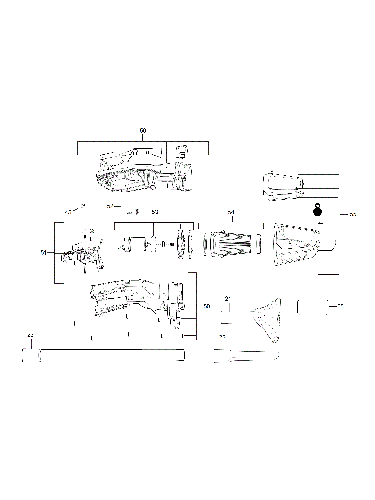 Vue éclatée Milwaukee M12HV-0 4000448391#01