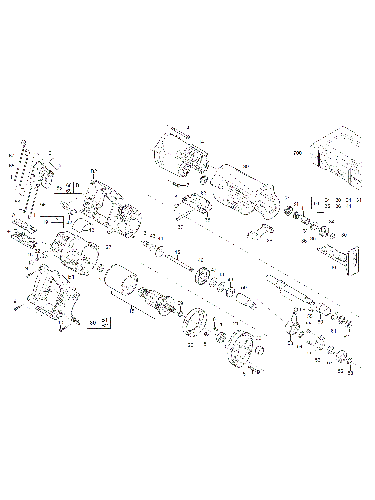 Vue éclatée Milwaukee HD28SX-502C_230V_IN2 4000431267#01