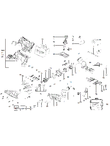 Vue éclatée Milwaukee M18BP-402C_GB2 4000452626#01