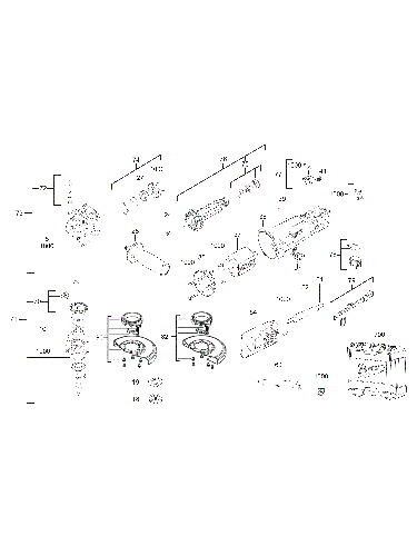 Vue éclatée Milwaukee AG800-115EK_IN2 4000452821#01