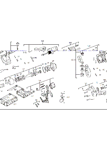 Vue éclatée Milwaukee M18ONEFHIWF1-802X_IN2 4000467215#01