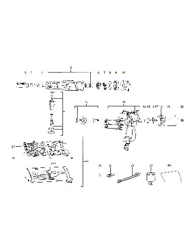 Vue éclatée Milwaukee M12FIR38-201B 4000460721#01