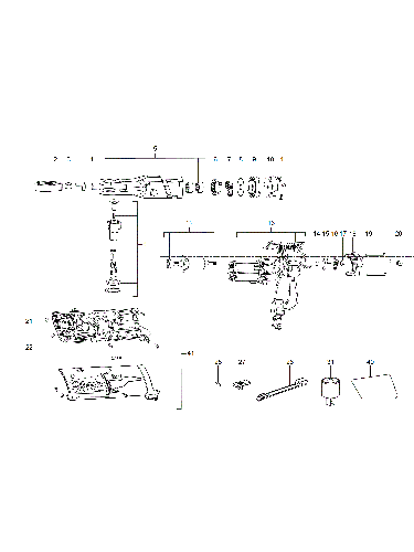 Vue éclatée Milwaukee M12FIR12-0 4000460731#01