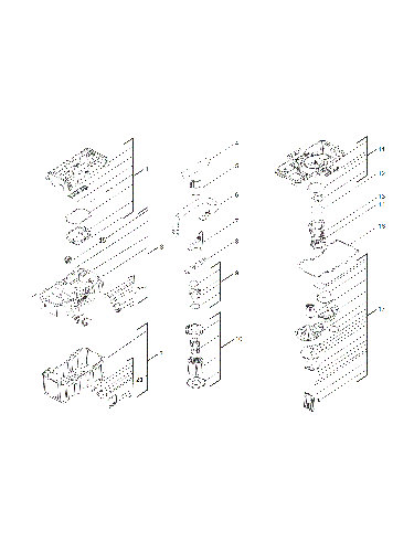 Vue éclatée Milwaukee M18VC-2 4000460330#01