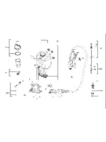 Vue éclatée Milwaukee M18BPFP-CCST 4000469955#01