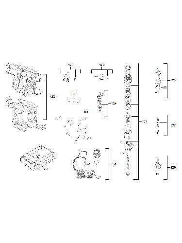 Vue éclatée Milwaukee M18FNCS18GS-202X_GB2 4000477095#01