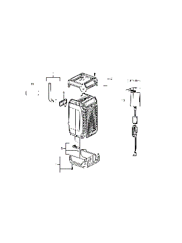 Vue éclatée Milwaukee M12RCDAB+0 4000474901#01