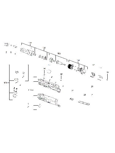 Vue éclatée Milwaukee M12FHIR38-0 4000483069#01
