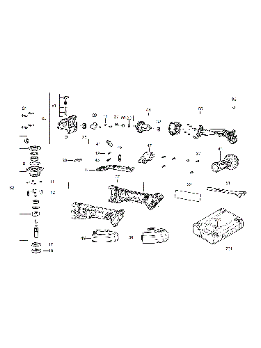 Vue éclatée Milwaukee M18FSAGV125XPDB-0X 4000483289#01