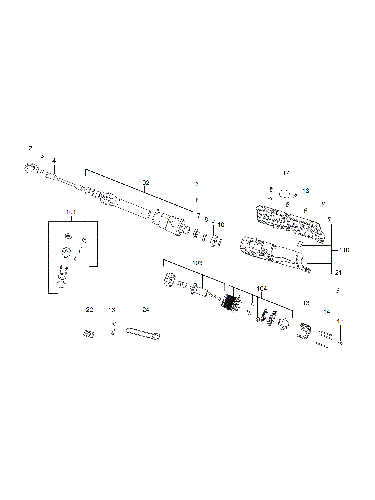 Vue éclatée Milwaukee M12FHIR14LR-0 4000481540#01