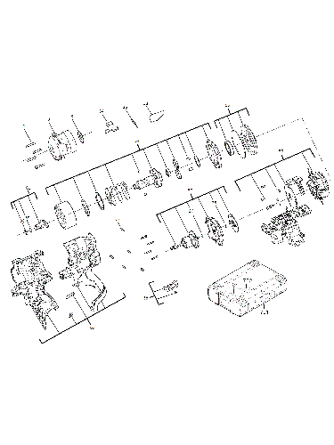 Vue éclatée Milwaukee M12FPP2BN-423B 4000467813#01