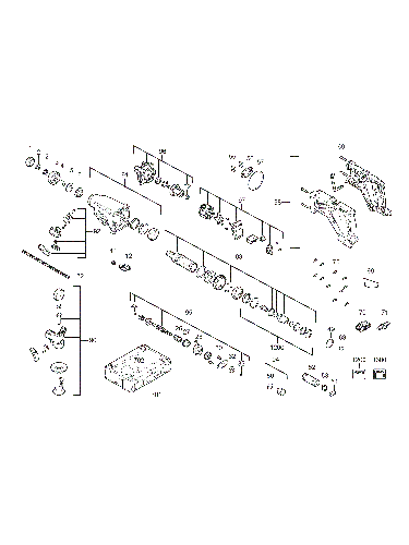 Vue éclatée Milwaukee M18BLHACD26-402X 4000491977#01