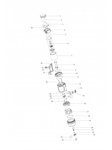 Vue éclatée Makita ML102#01