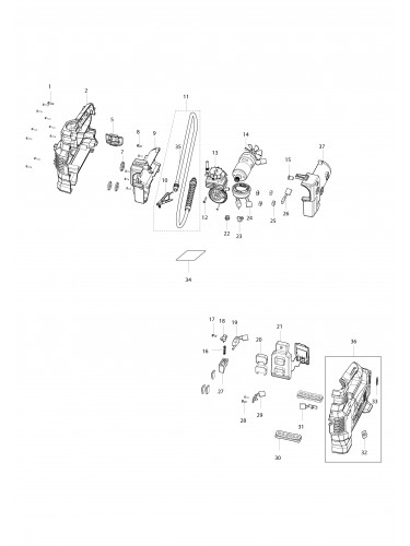 Vue éclatée Makita MP001G#01