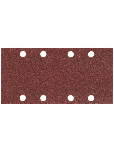 Feuilles rectangulaires abrasives 93x185 mm - 4 + 4 trous - Auto-agrippant Makita