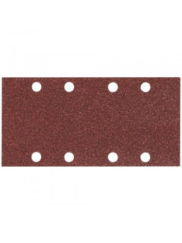 Feuilles rectangulaires abrasives 93x185 mm - 4 + 4 trous - Auto-agrippant Makita
