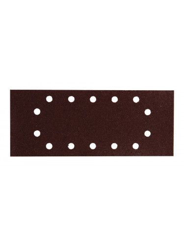 Feuilles rectangulaires abrasives 115x280 mm - 5 + 5 + 2 + 2 trous Makita