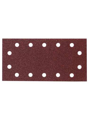 Feuilles rectangulaires abrasives 115x280 mm - 5 + 5 + 2 + 2 trous Makita