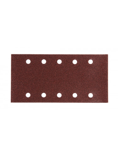 Feuilles rectangulaires abrasives 115x229 mm - 5 + 5 trous - Auto-agrippant Makita