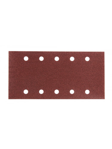 Feuilles rectangulaires abrasives 115x229 mm - 5 + 5 trous - Auto-agrippant Makita