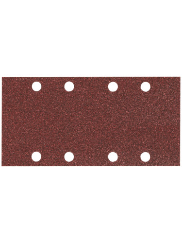 Feuilles rectangulaires abrasives 93x185 mm - 4 + 4 trous - Auto-agrippant Makita