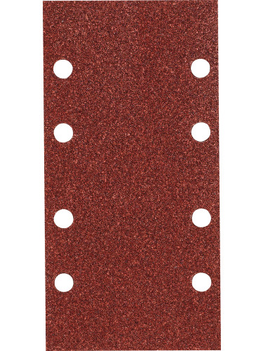 Feuilles rectangulaires abrasives 93x185 mm - 4 + 4 trous - Auto-agrippant Makita