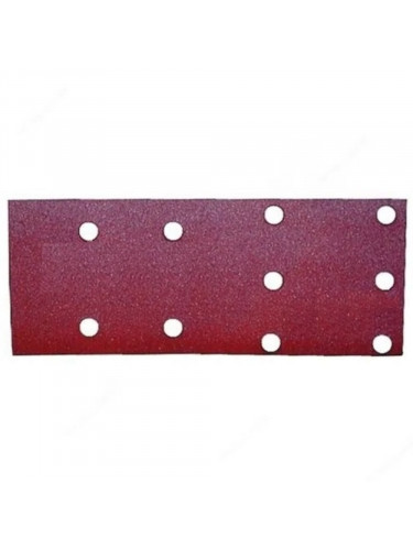 Feuilles rectangulaires abrasives 100x240 mm - 6 + 4 trous Makita
