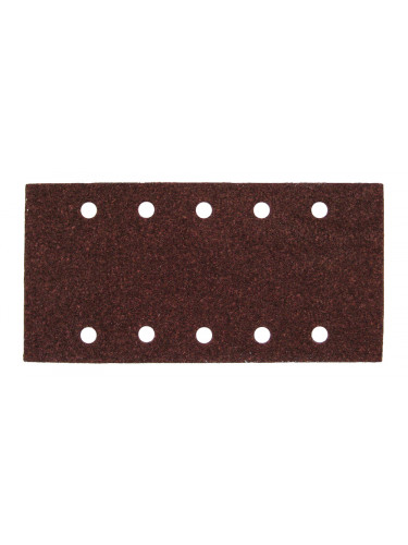 Feuilles rectangulaires abrasives 100x240 mm - 6 + 4 trous Makita