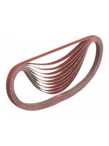 Bandes abrasives 9x533 mm pour bois métal Makita