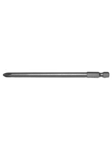 Embouts longs 117 à 177 mm PHILLIPS (Ph) Ø 5 mm Hexa 1/4'' Makita