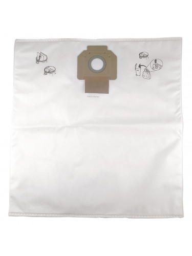 Lot de sacs filtrant en tissu pour aspirateur VC3511L Makita