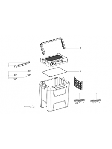 Vue éclatée METABO 00791190#01