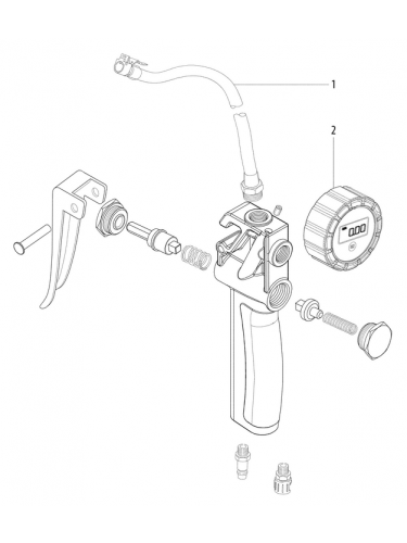 Vue éclatée METABO 02236000#01