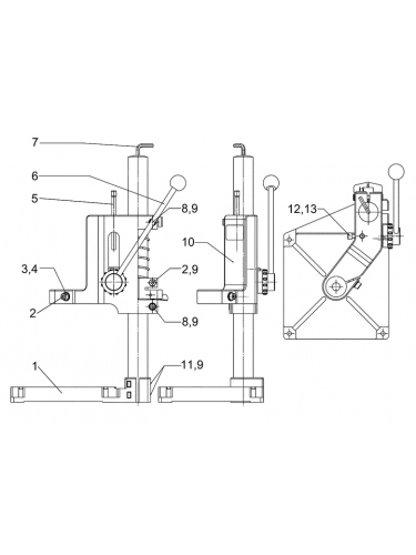 Vue éclatée METABO 00890000#01