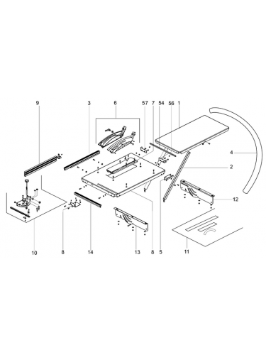 Vue éclatée METABO 010315210015#01