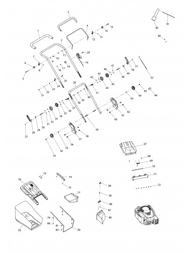 Vue éclatée Makita PLM4630N2#01