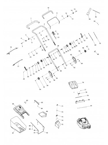 Vue éclatée Makita PLM4631N2#01