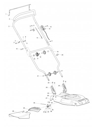 Vue éclatée Makita PLM4818#01